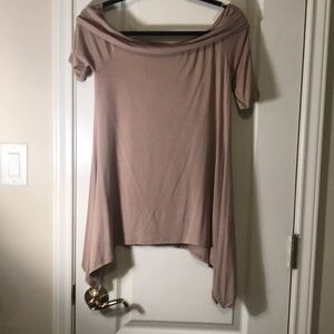 Taupe off the shoulder too Large